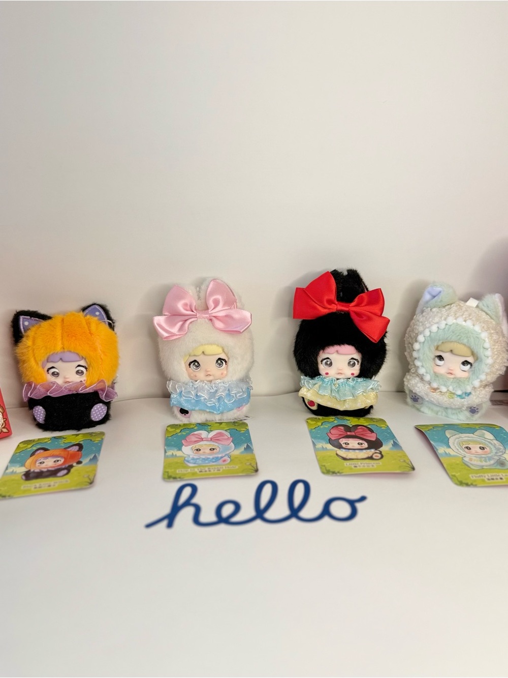 Nommi- 4 Mibao Fairytale Town Plush doll Blind Box. New! Collectible